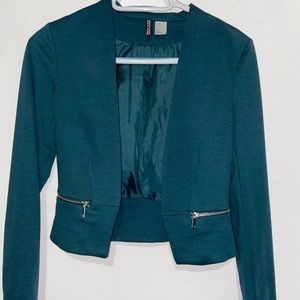 Blazer with Zipper